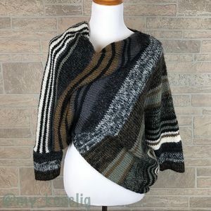Wooden Ships Assymetrical Knit Dolman Pullover